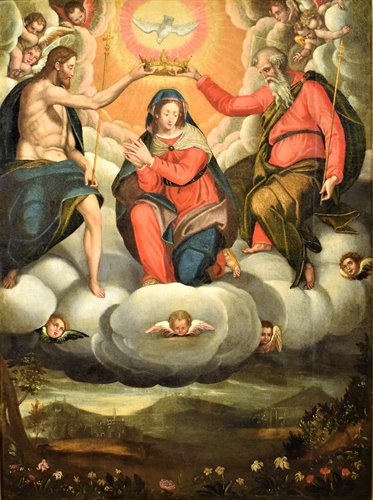 Le corounnement de la Vierge